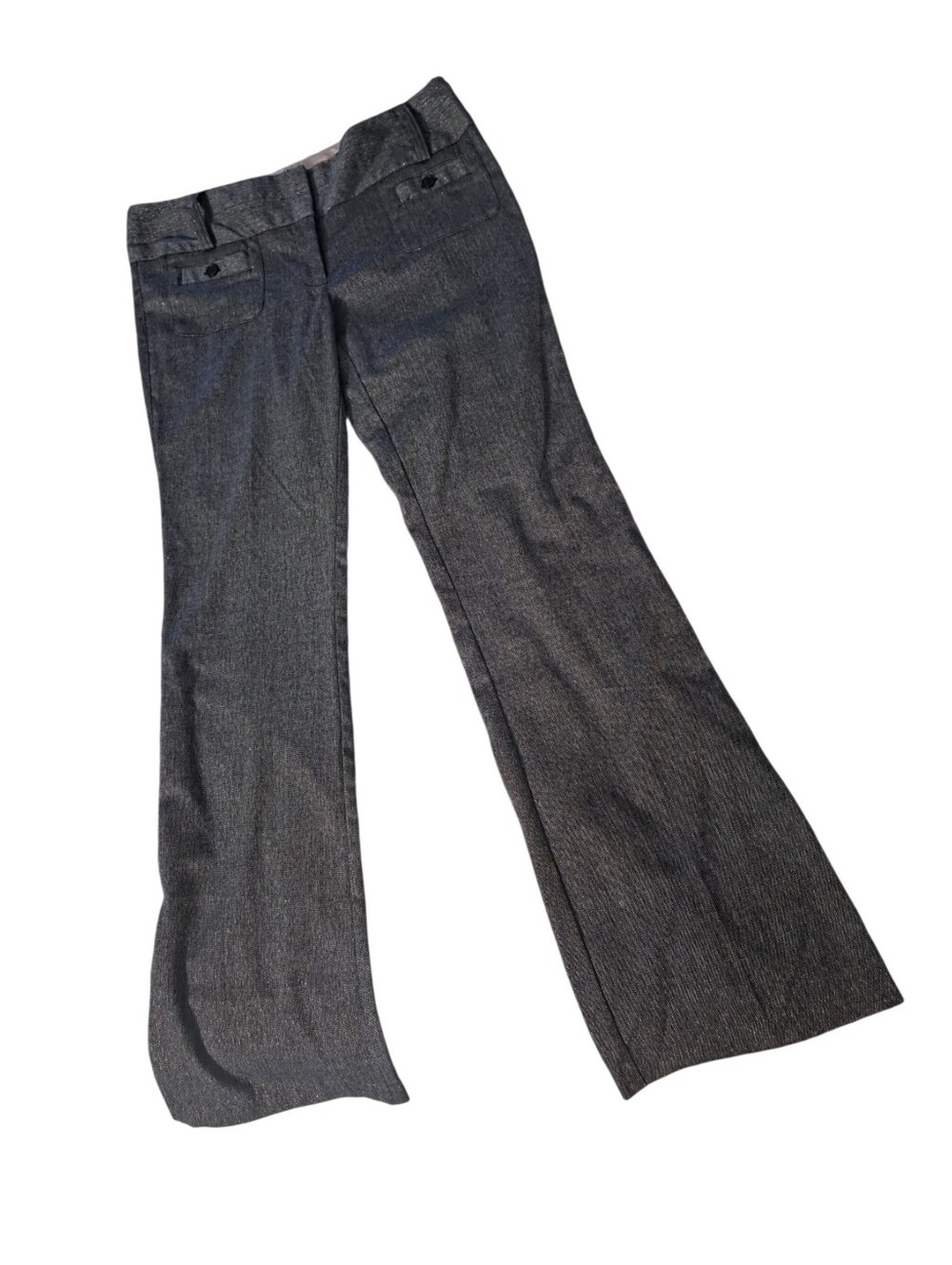 Y2k Low Rise Gray Pants